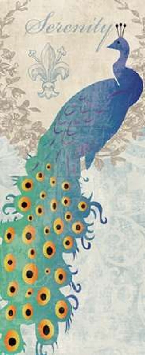 SERENE PEACOCK Poster Print by Piper Ballantyne - Item # VARPDXPB27089