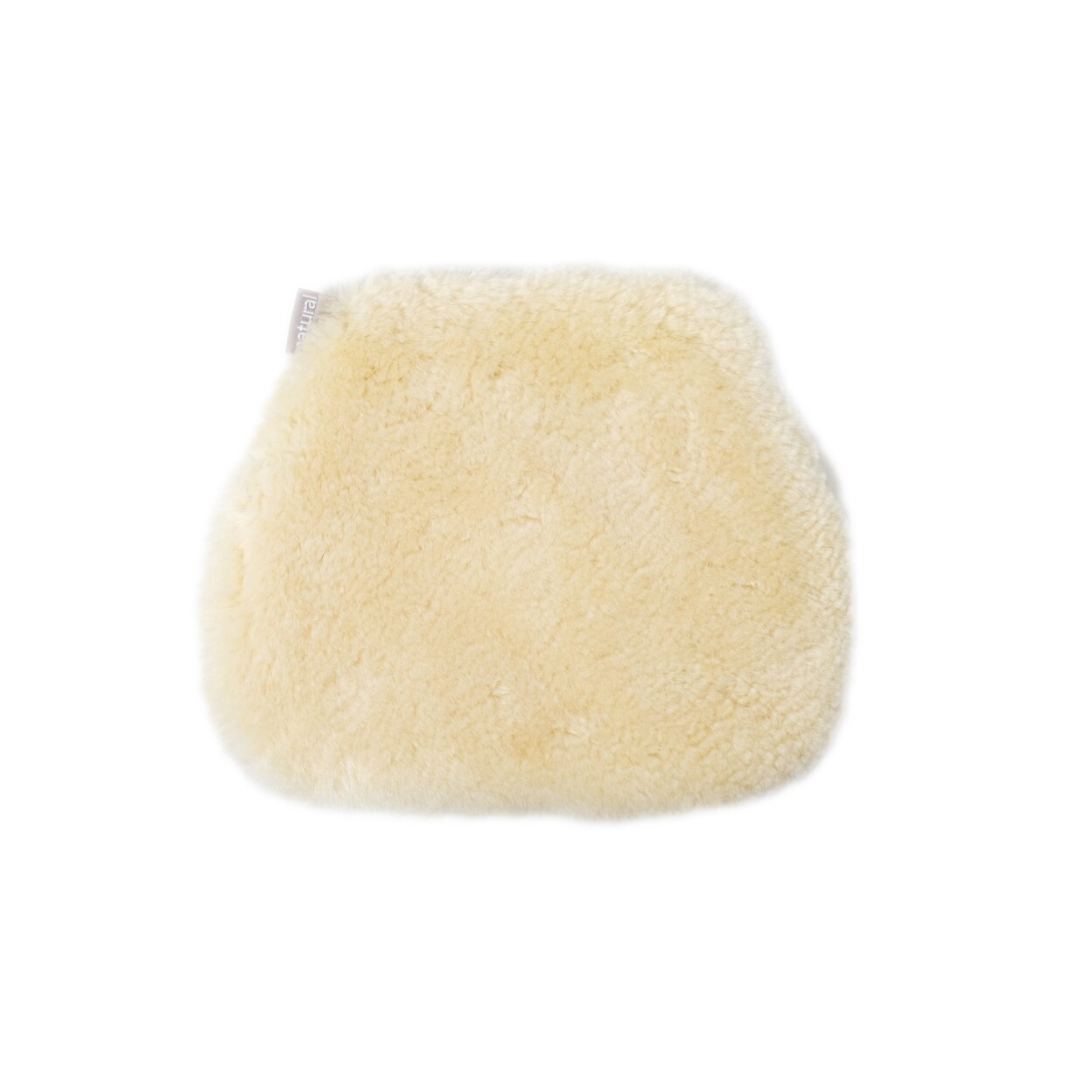 Natural Sheepskin Motorcycle Seat Pad Beige 15X13 Classic Large Cushioned