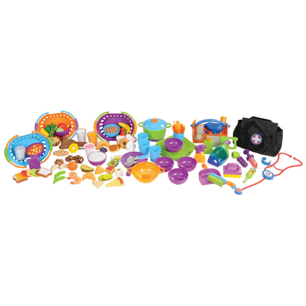 Learning Resources New Sprouts&#xAE; Toddler Pretend Play Starter Set - 115 Pieces