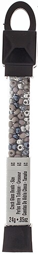 John Bead 6/0 Mixed Czech Glass Seed Beads, 24g