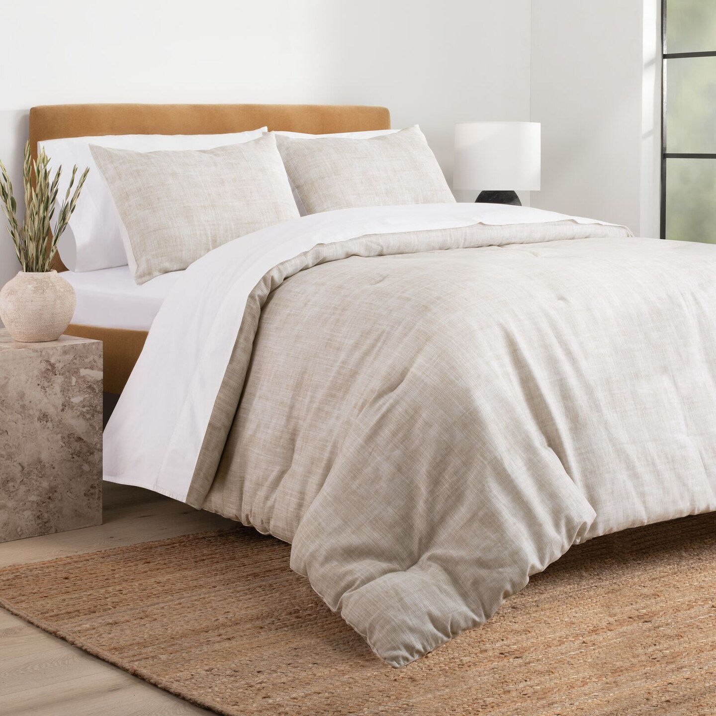 Nate Home by Nate Berkus Textured Print Comforter Set