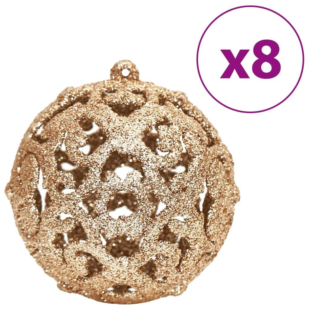 Christmas Baubles 100 pcs  1.2&#x22; / 1.6&#x22; / 2.4&#x22;