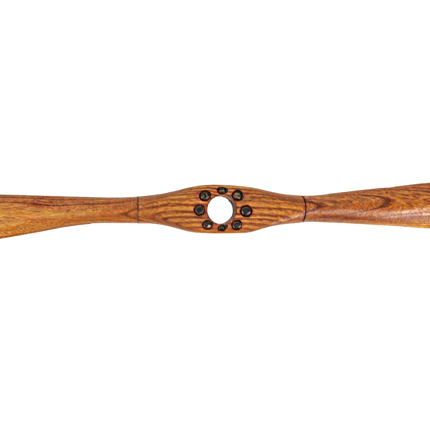 Hand Carved Wooden Propeller Vintage Aviation Home Decor Wall Sculpture