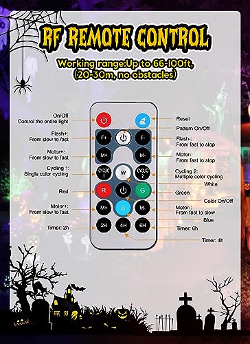 Halloween Christmas Projector Lights Outdoor 26 HD Effects (3D Ocean Wave + Patterns) Waterproof with Timer Landscape Lights for Indoor Holiday Christmas Night Disco Party, RGB + Multicolor