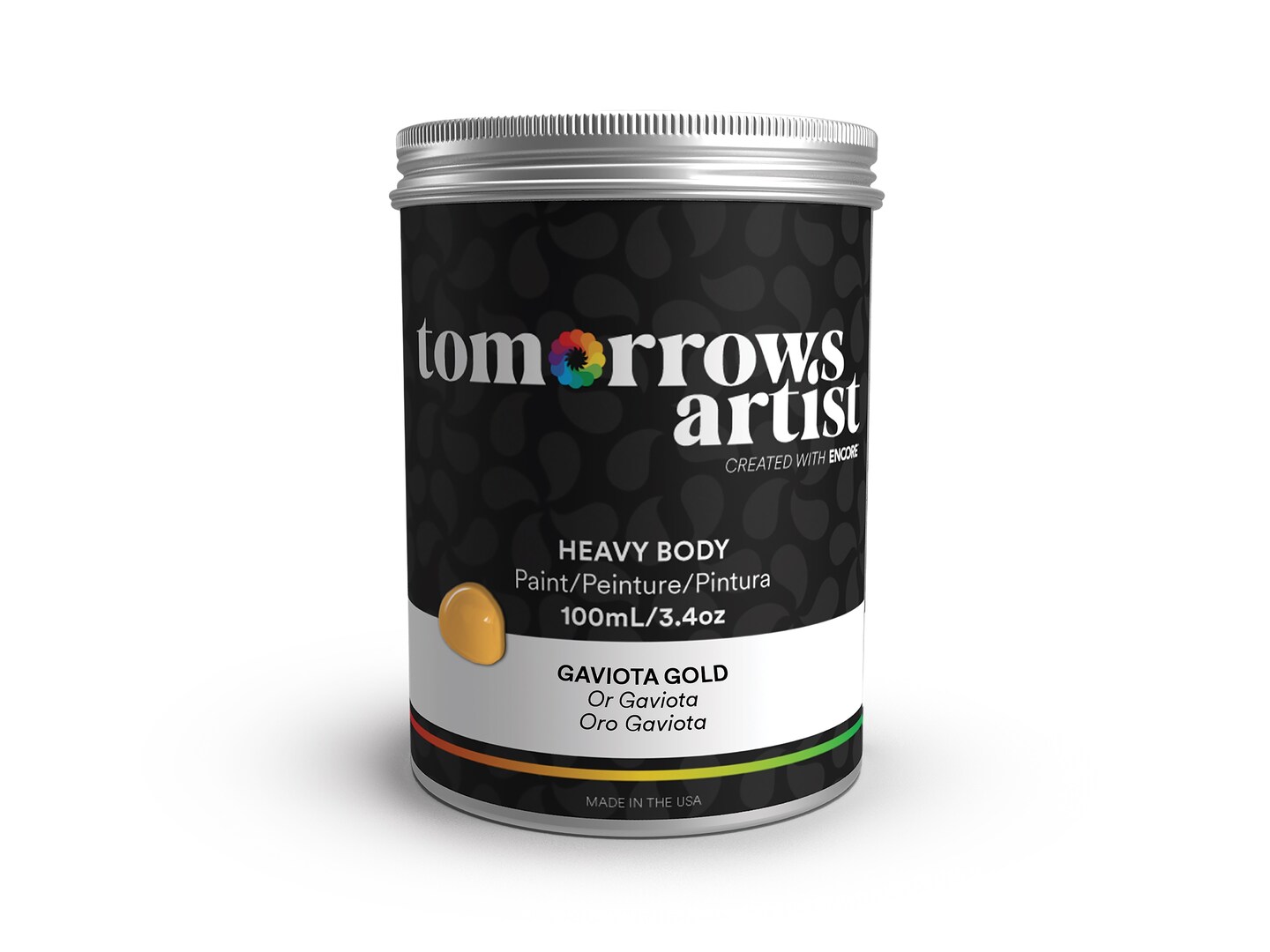 Tomorrows Artist: Heavy Body Eco-Friendly Sustainable Acrylic Art Paint 100ml/3.38oz, 250ml/8.45oz, 500ml/16.91oz, 1000ml/33.81oz