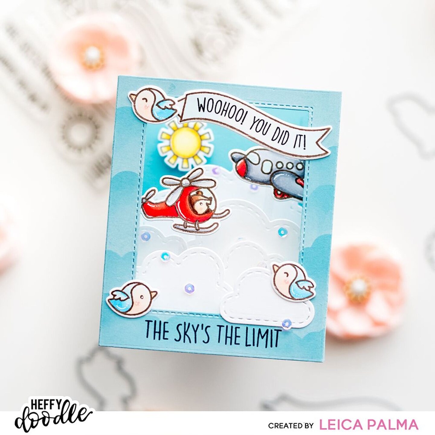 Heffy Doodle Flying High Stamps