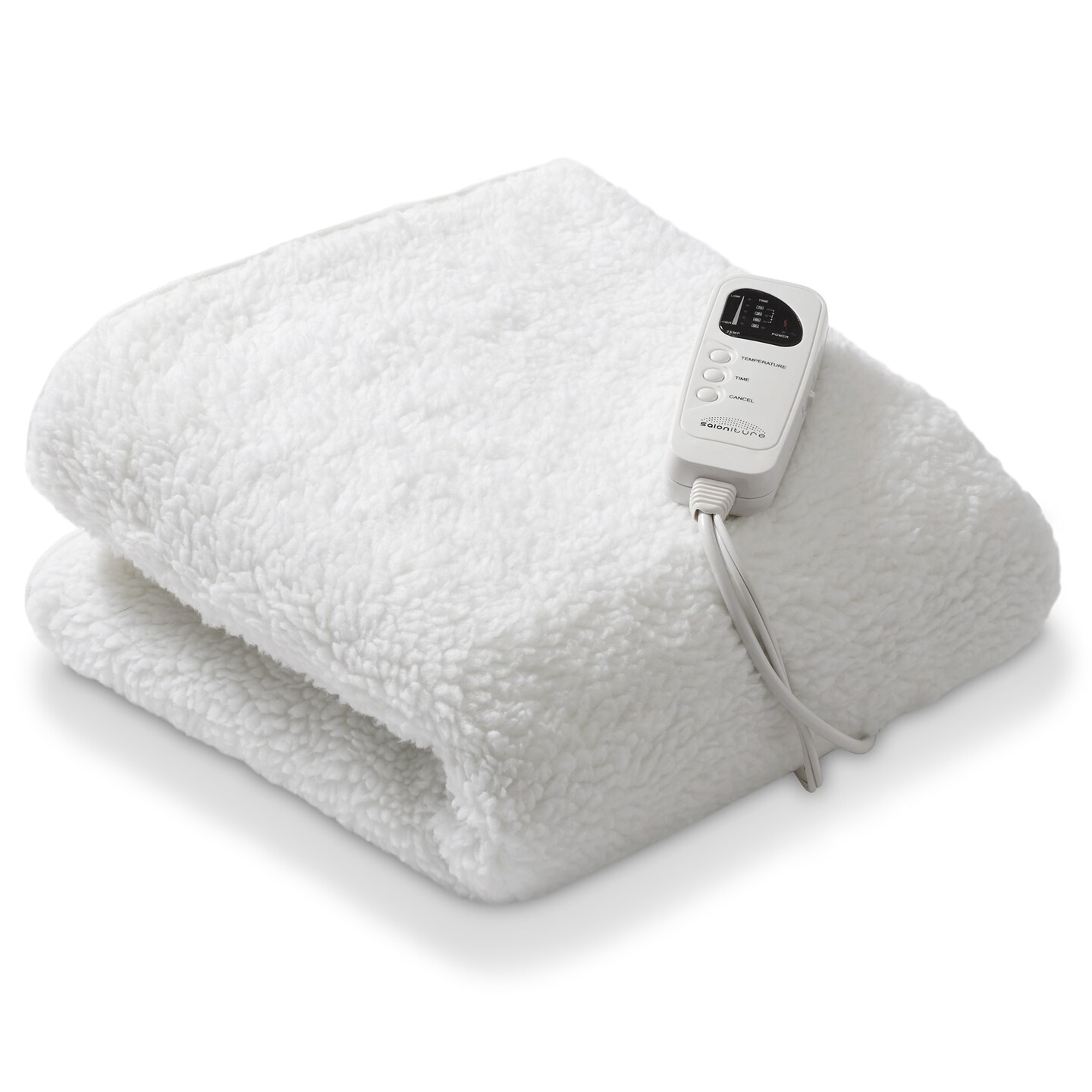 Saloniture Massage Table Warmer - Deluxe Fleece Heating Pad, 72&#x22; x 30&#x22;, Digital LED Controller with Five Heat Settings