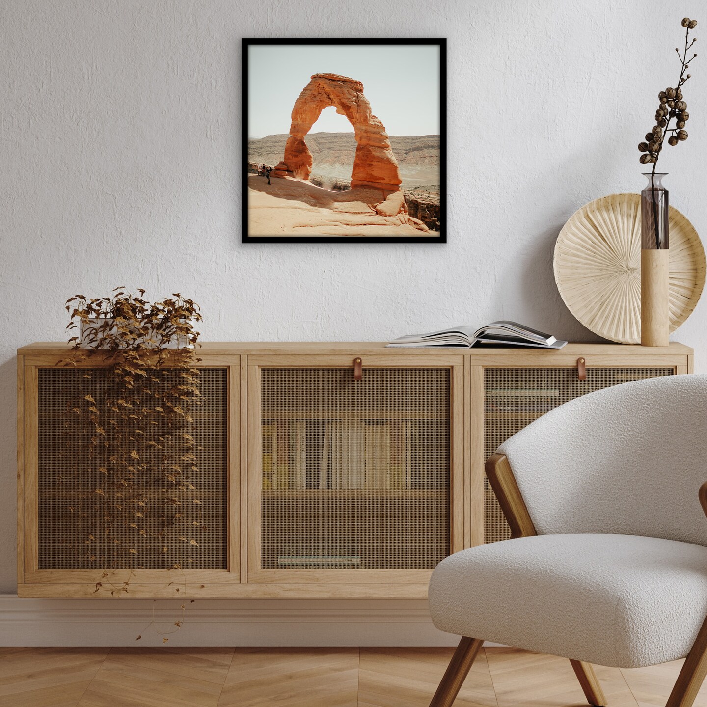 Americanflat Poster Frame - Perfect Frame for Photos and Artwork - Large Picture Frame - Polished Plexiglass - Hanging Hardware with Horizontal and Vertical Display