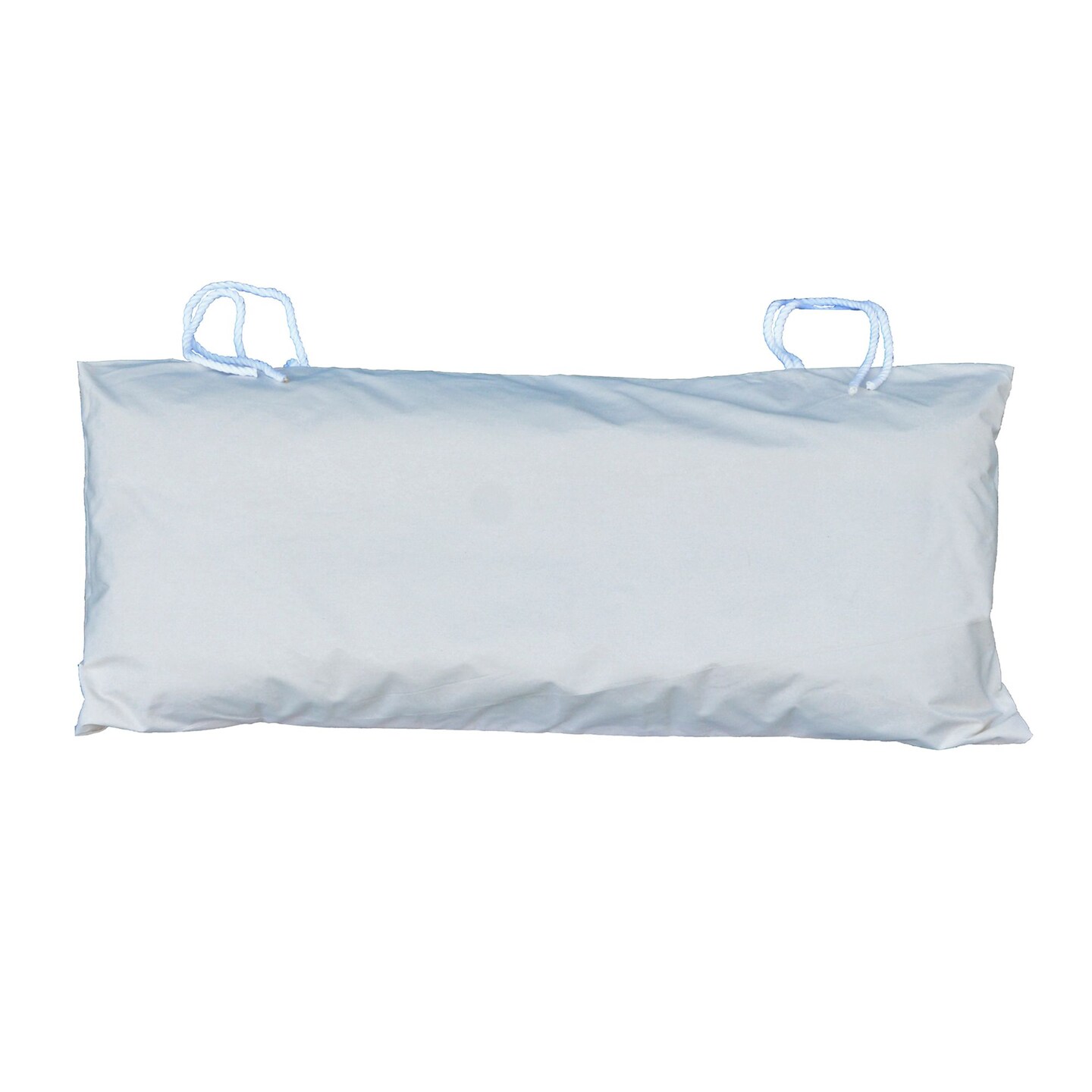 The Hamptons Collection 33&#x201D; Beige Hammock Rectangular Pillow with Tie-offs