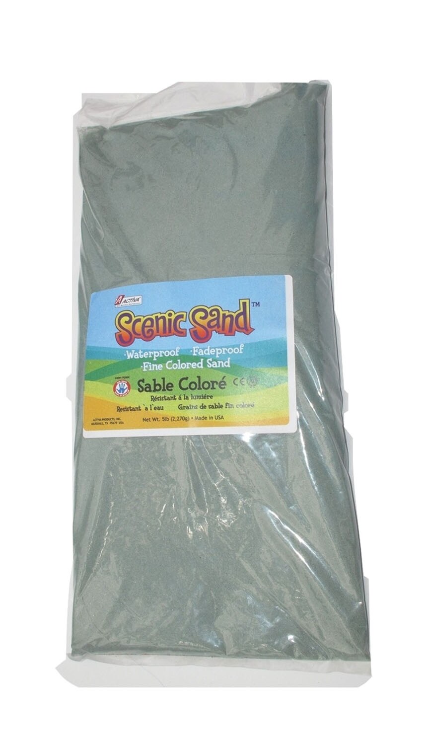 ACTIVA Scenic Sand - Perfect for Colorful Sand Paintings, Sand Mosaics, Sand Art Projects, etc.