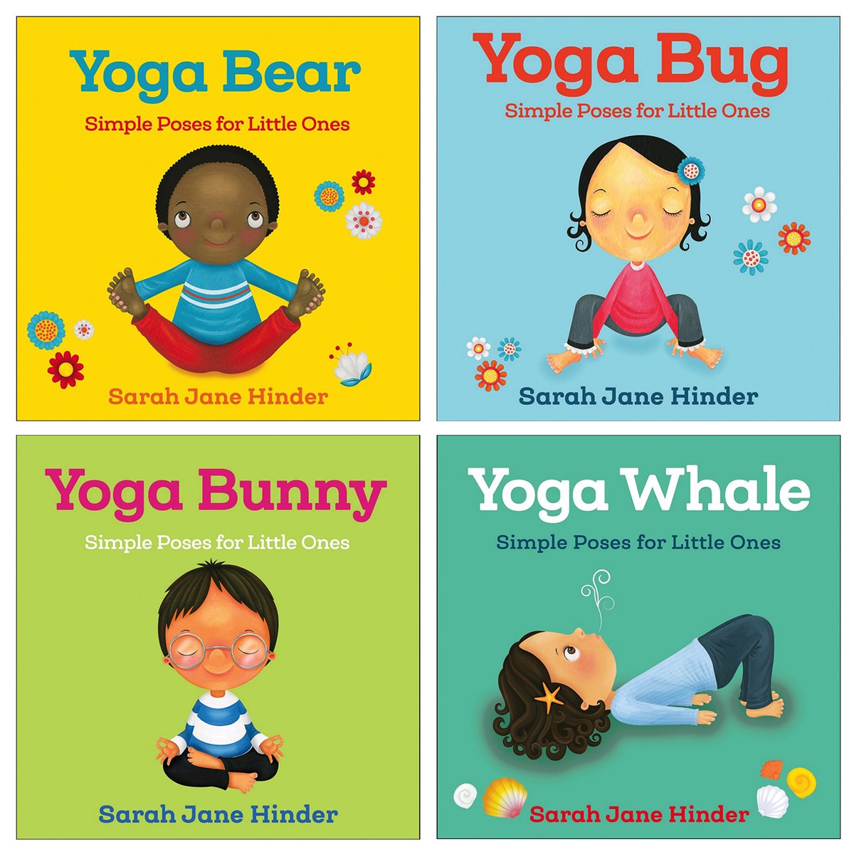 Kaplan Early Learning Company Toddler Yoga Warm Up and Mindfulness Board Book Set