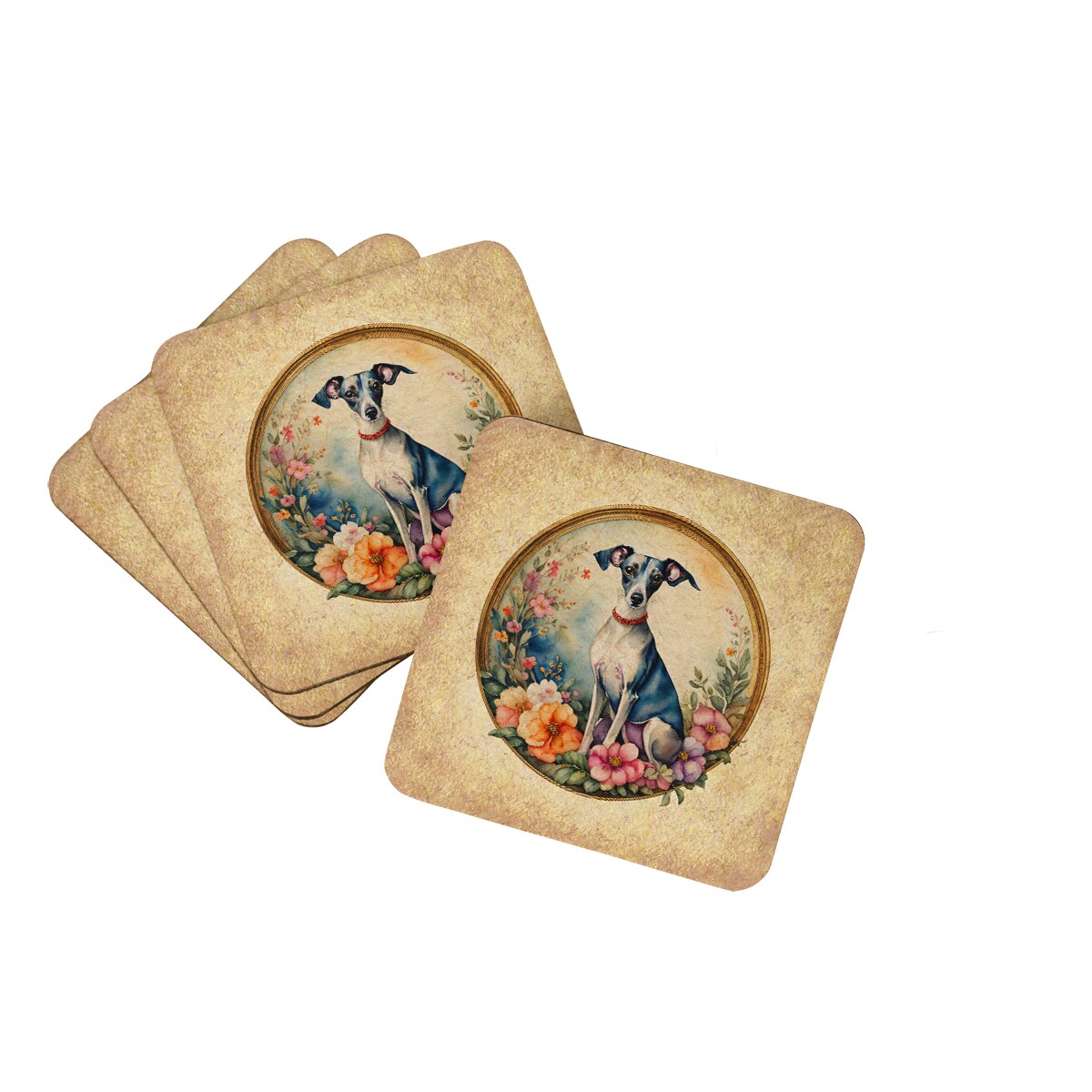 Caroline's Treasures Foam Coaster - Thumbnail 4