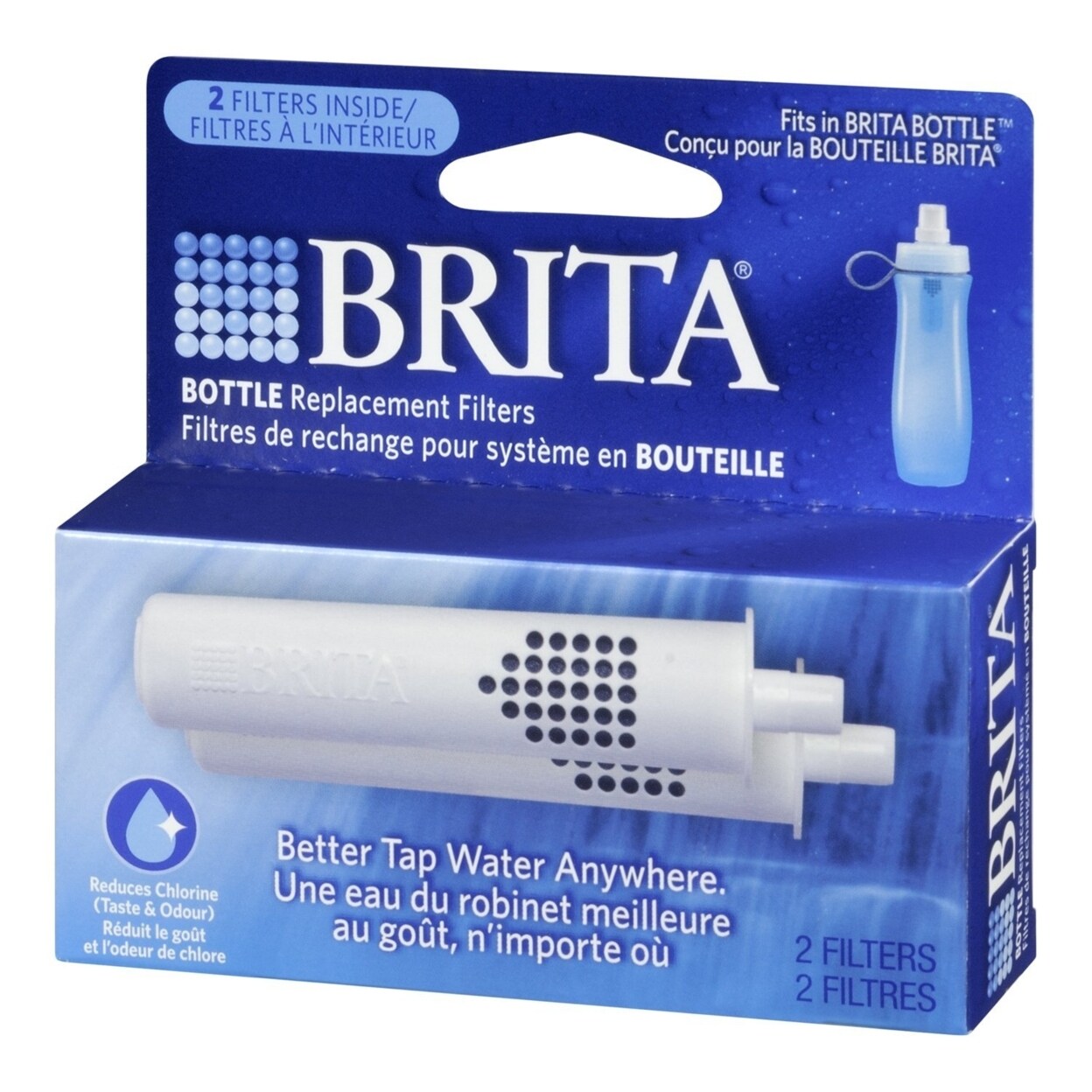 Brita 3-Pack Water Bottle Replacement Filter in the Replacement