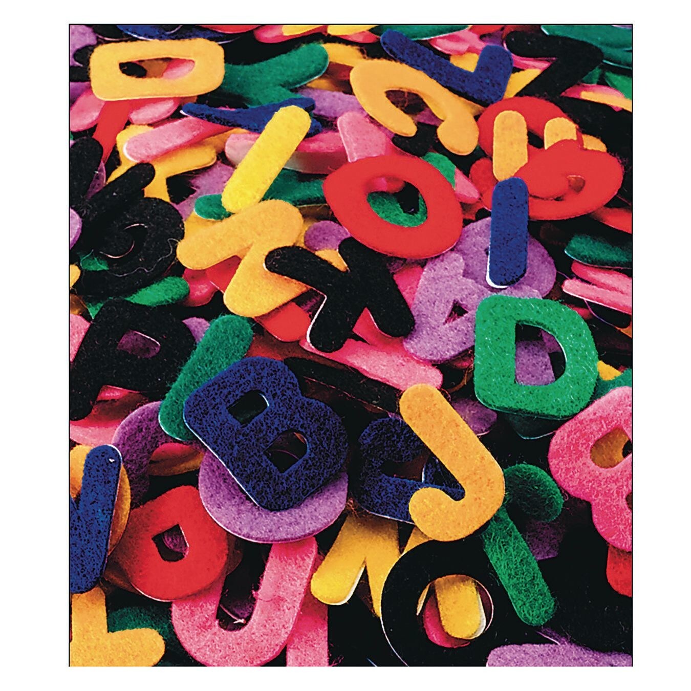 Color Splash!® Adhesive Felt Letter Assortment