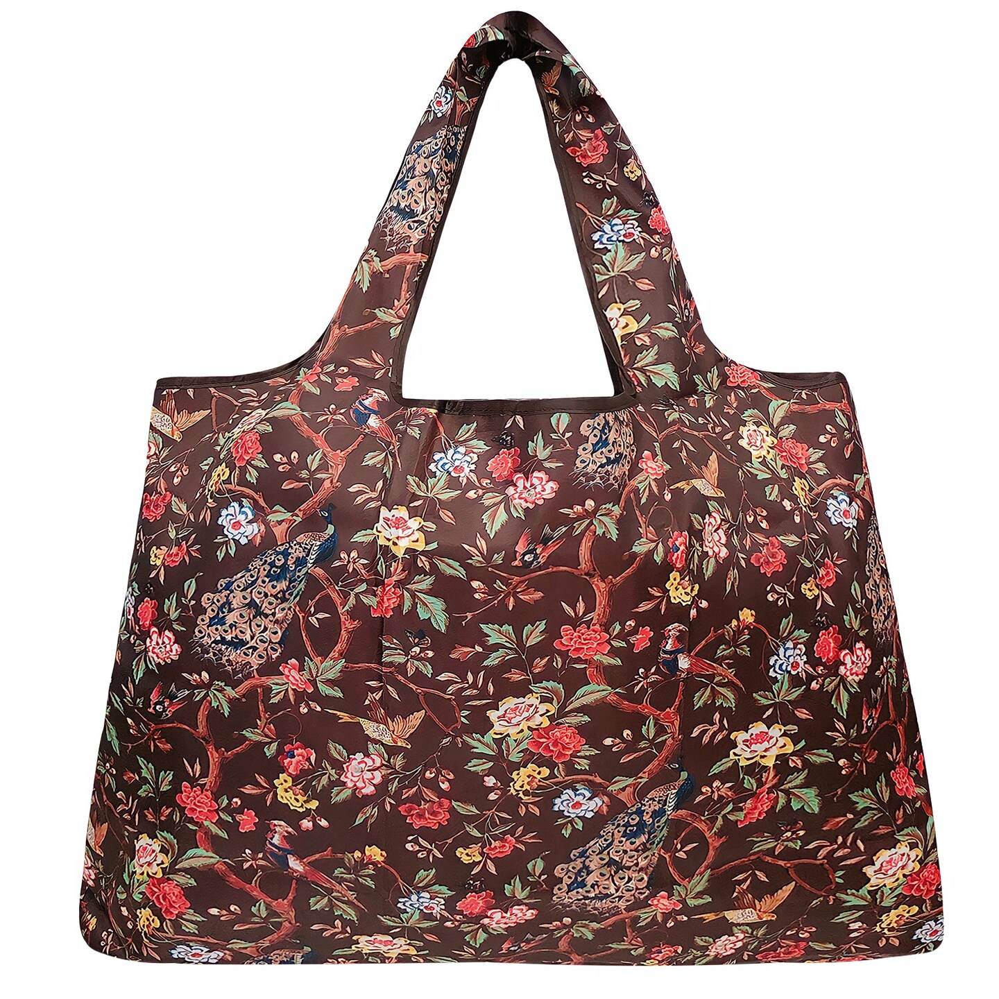 Wrapables Large Foldable Tote Nylon Reusable Grocery Bags