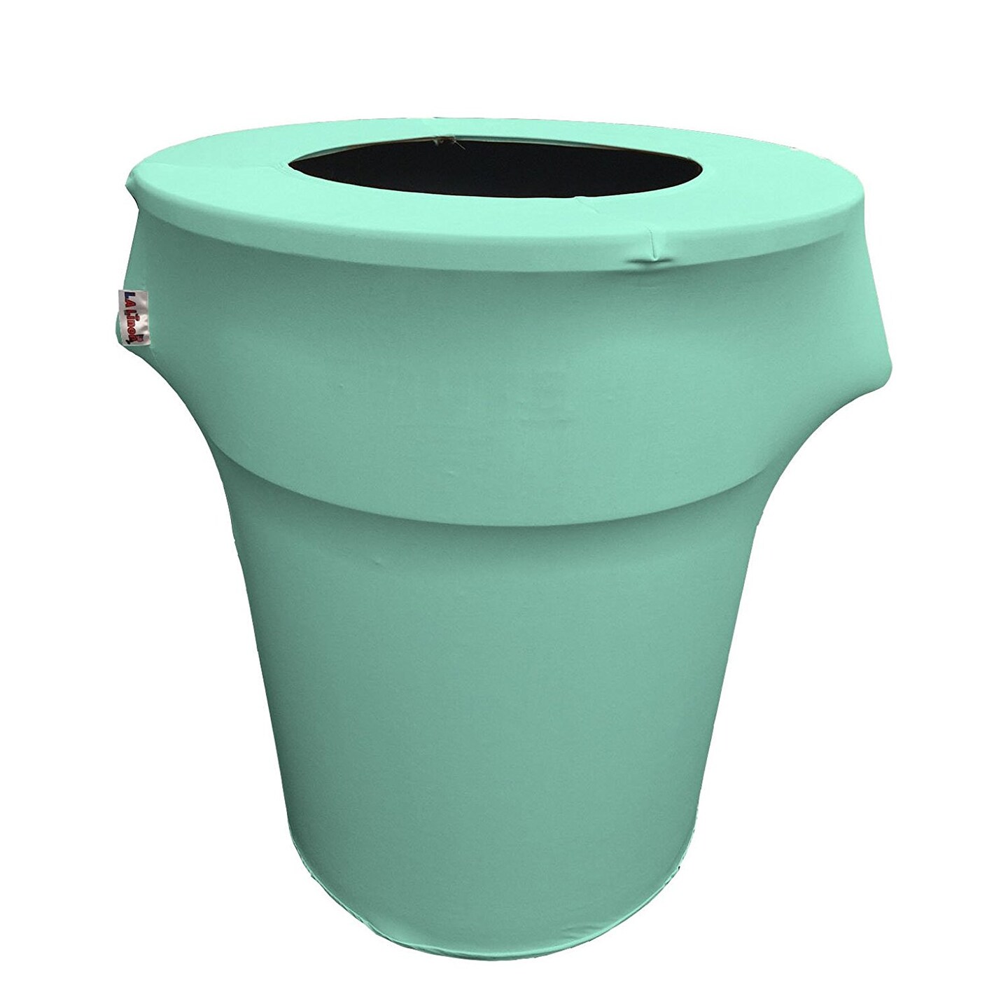 Spandex Polyester Trash Can Cover 55-Gallon Wrinkle-Free Event Decor