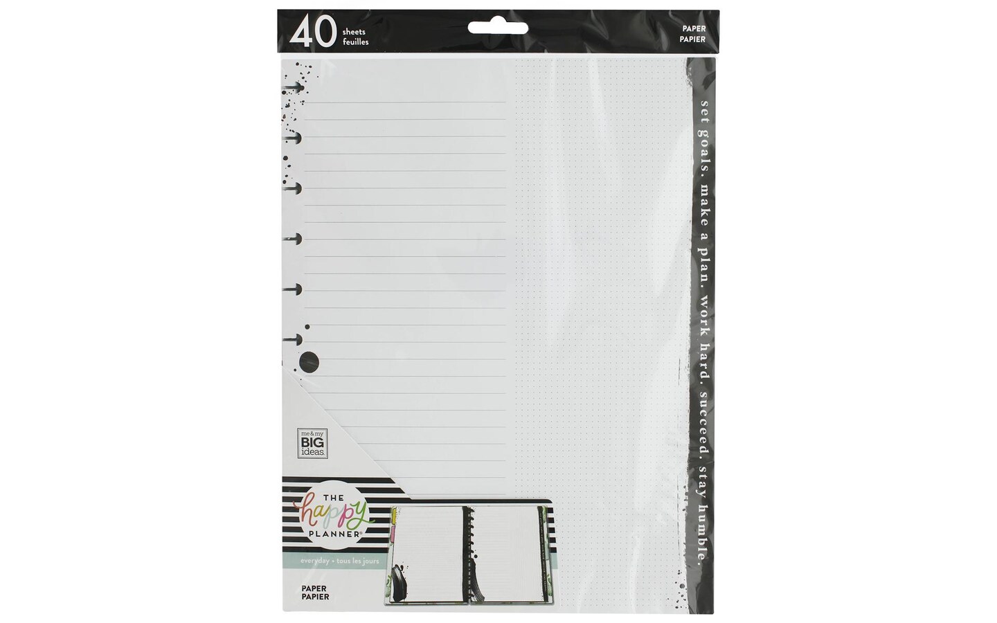 MAMBI HP Fill Paper Big Black &#x26; White