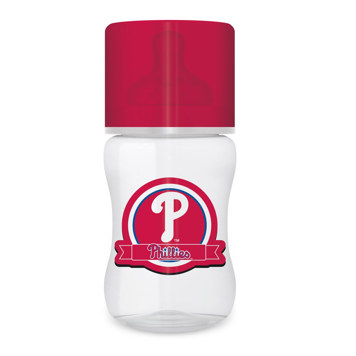 Baby Fanatic BabyFanatic Officially Licensed Philadelphia Phillies MLB 9oz Infant Baby Bottle