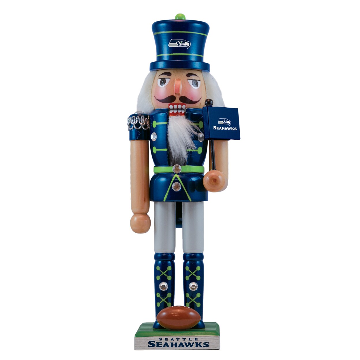 Masterpieces   Game Day - NFL Seattle Seahawks - Team Nutcracker
