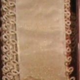 The Ribbon People Brown Pico Loop Edged Wired Craft Ribbon 1.5