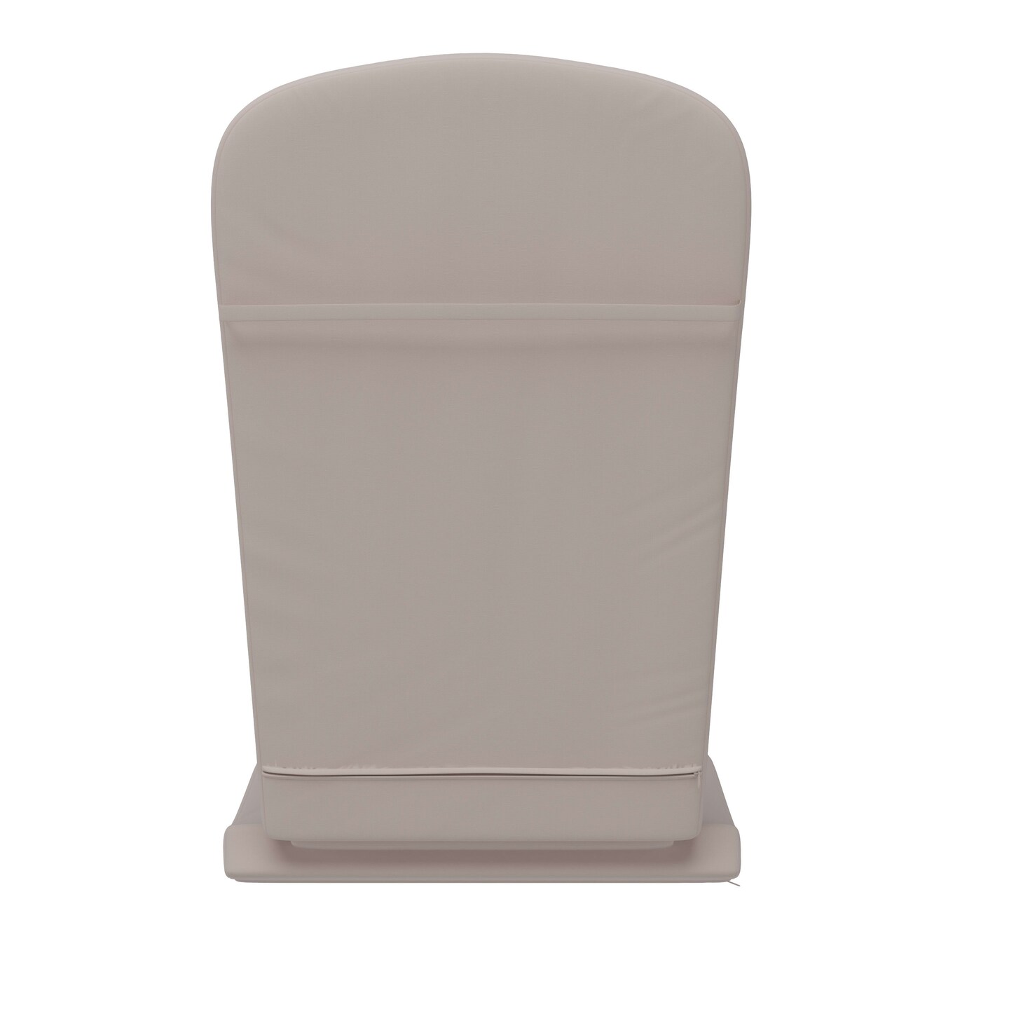 Merrick Lane Riviera Set Of 2 Indoor/Outdoor High Back Adirondack Chair Cushions with Elastic Strap and Water Resistant Covers
