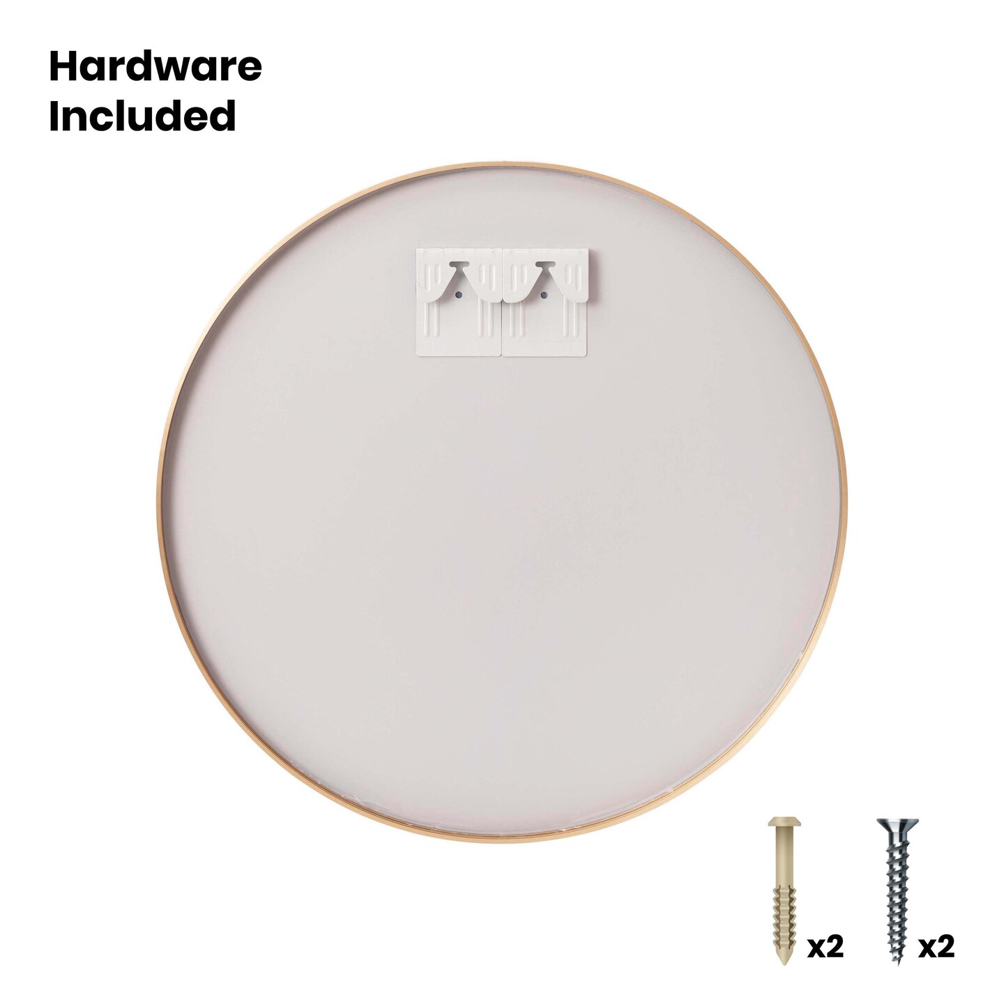 Merrick Lane Monaco Accent Mirror for Bathroom, Vanity, Entryway, Dining Room, & Living Room