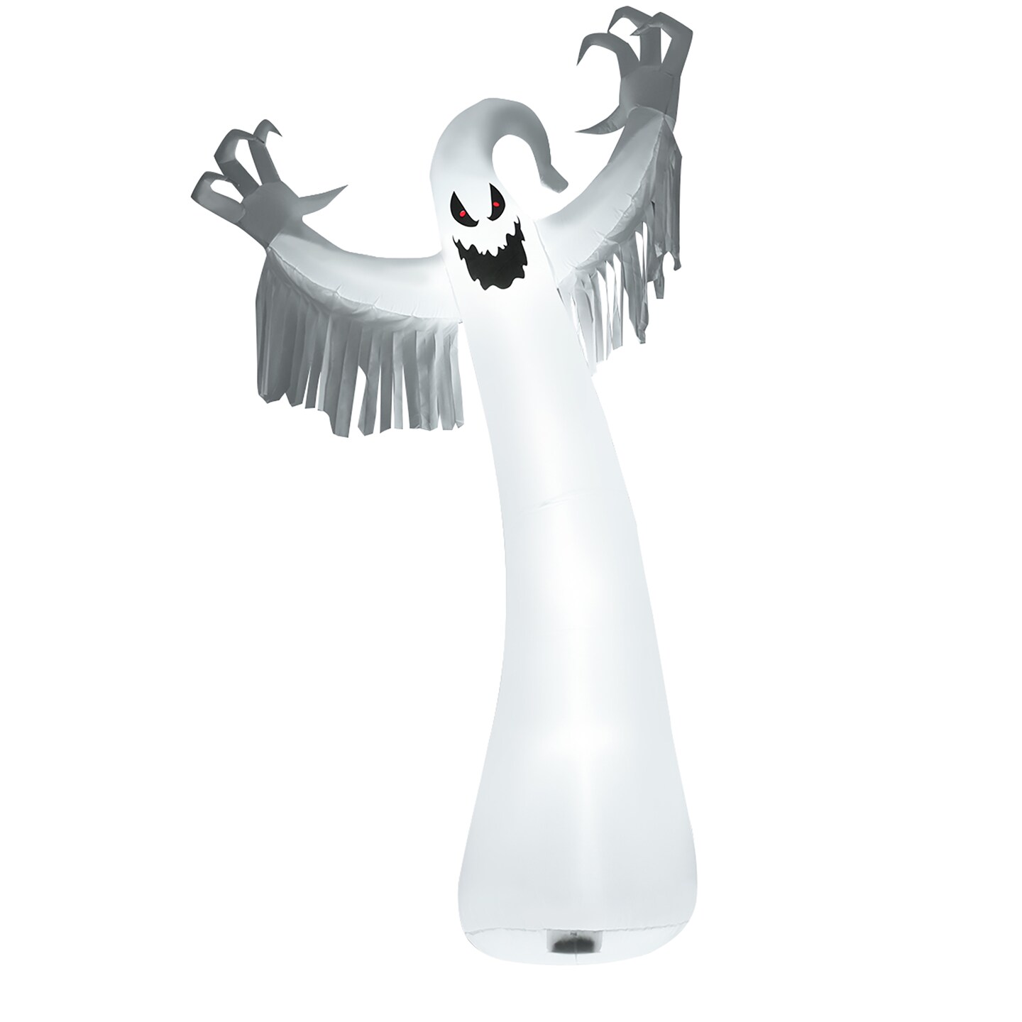 12FT Halloween Inflatable Blow Up Ghost w/ LED Lights Outdoor Yard Decoration