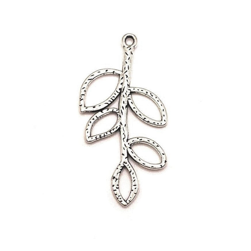 4, 20 or 50 Pieces Silver Tree Branch Connector Charms Michaels