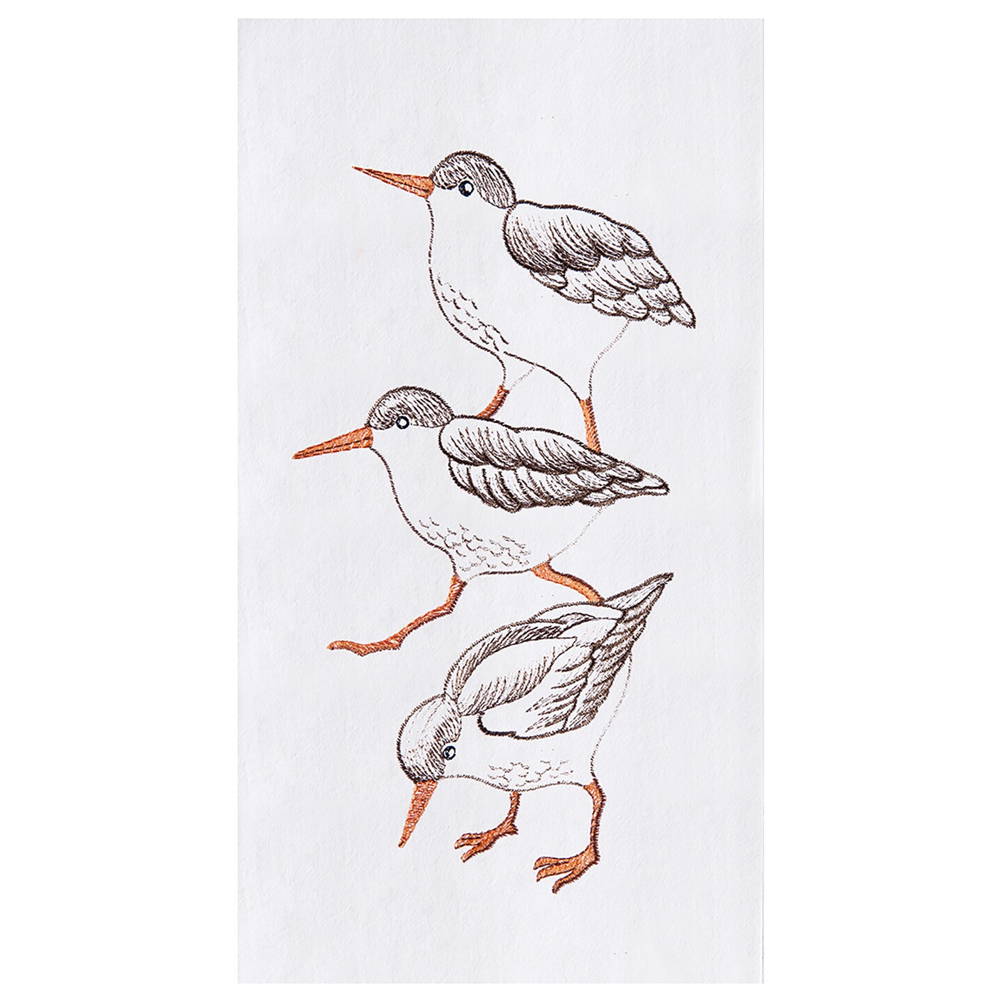Sand Pipers Flour Sack Cotton Kitchen Towel