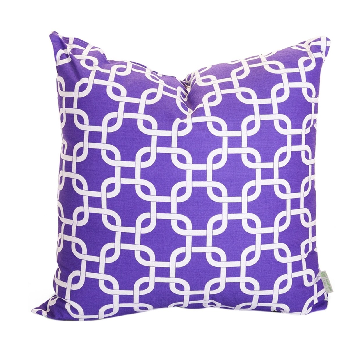 Majestic Home Goods Decorative Purple Links Extra Large Pillow