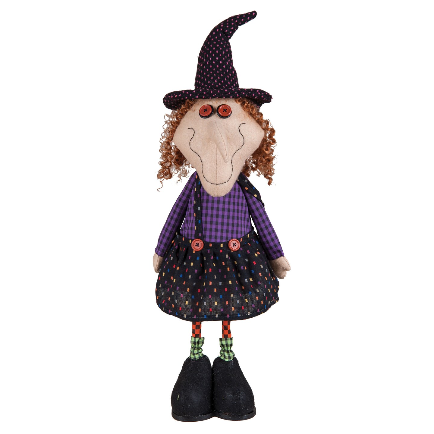 Bobble Halloween Witch Figure