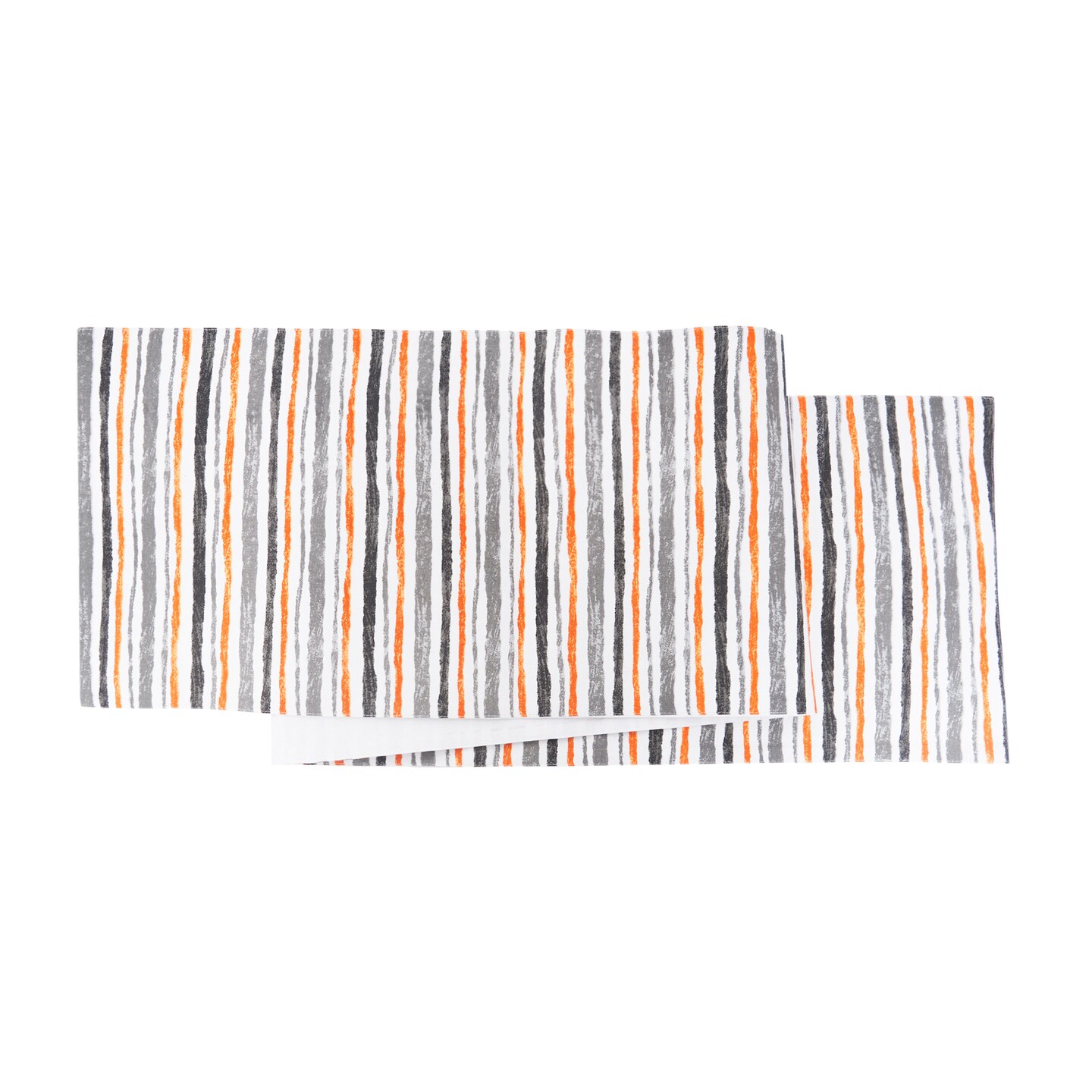 14&#x22; x 72&#x22; Spooky Stripe Printed Halloween Table Runner