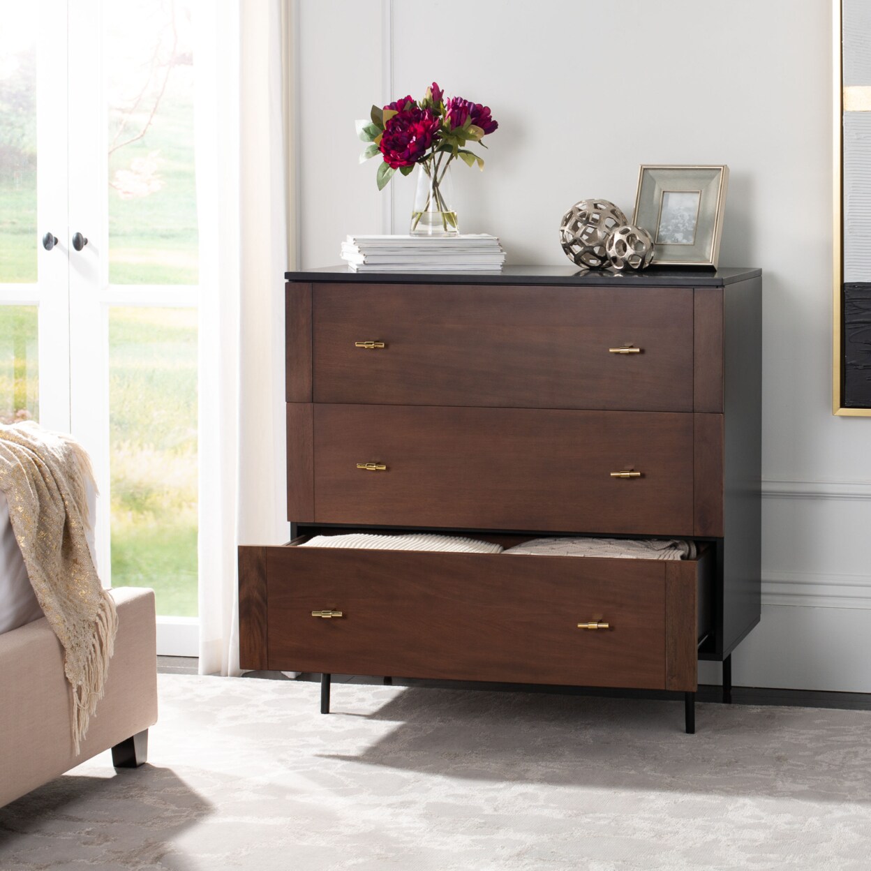 Safavieh best sale genevieve nightstand