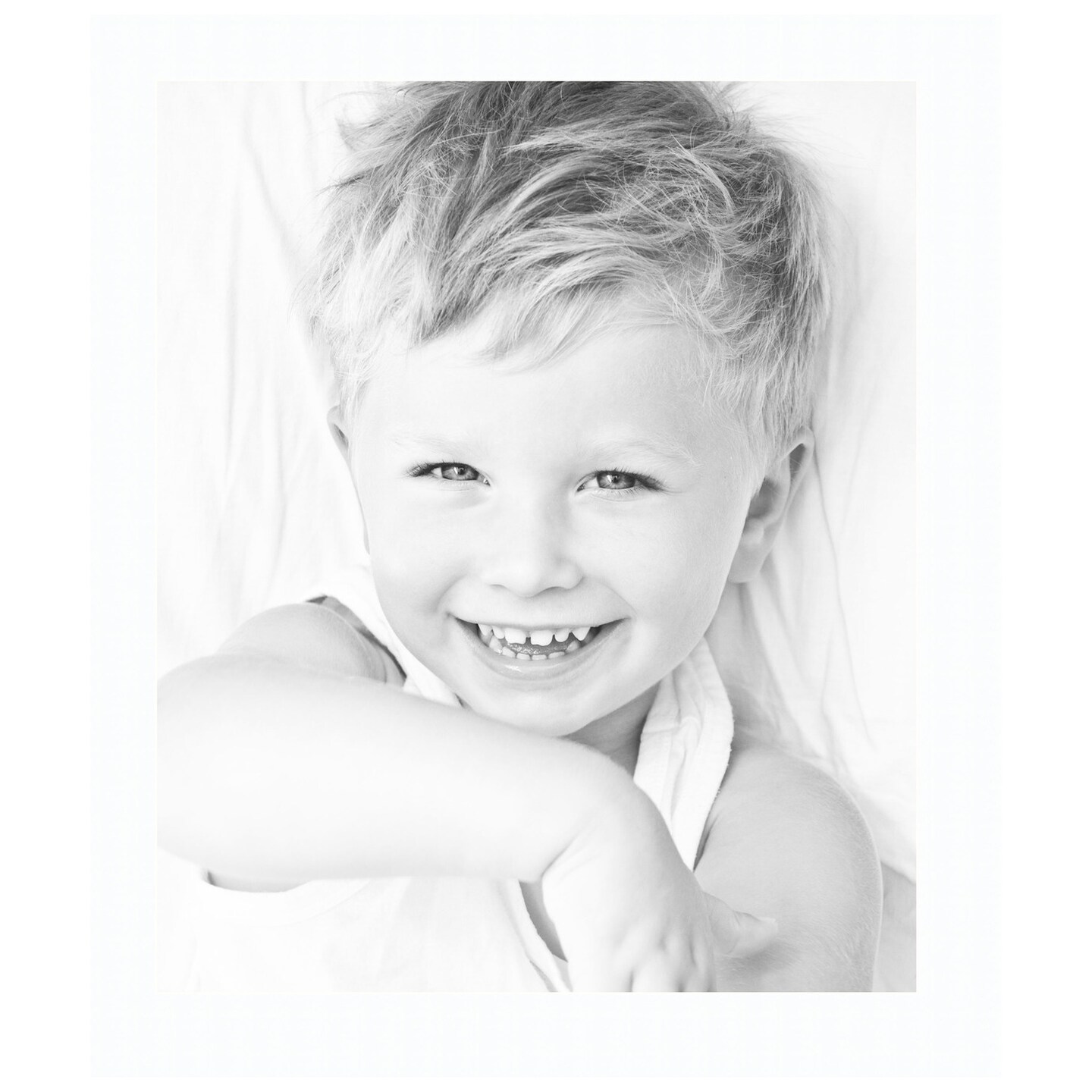 Custom Super White Mat, Available in Image Sizes 4x4&#x22; to 20x32&#x22;, Outside Size is 4&#x22; Larger Than Image Size
