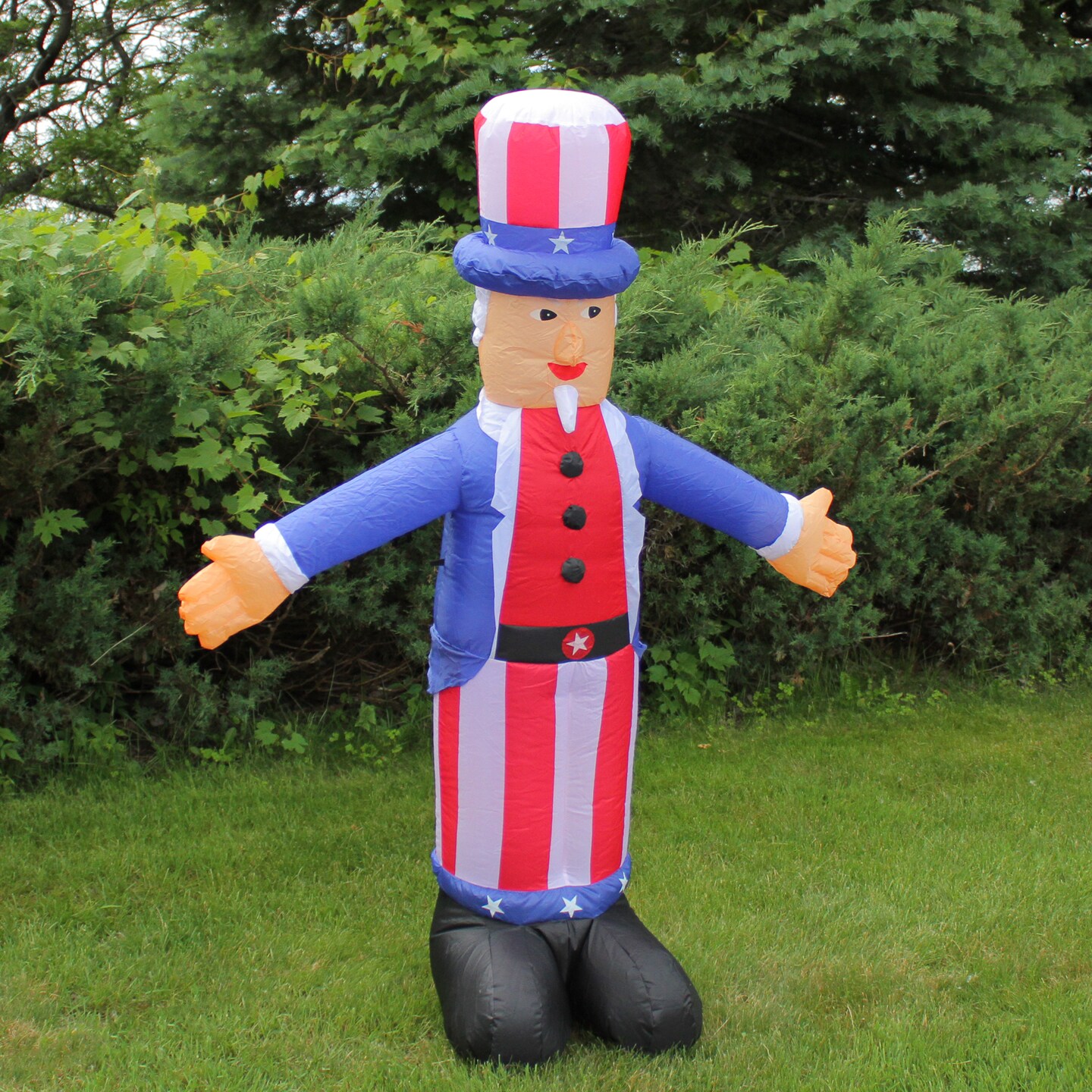 Northlight Inflatable Uncle Sam Decoration - Thumbnail 2