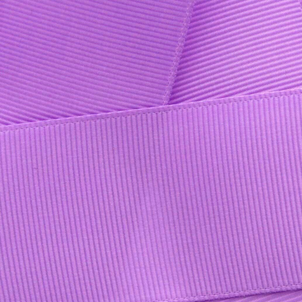 2.25&#x22; Grosgrain Ribbon Solid 460 Lavender 10 Yard