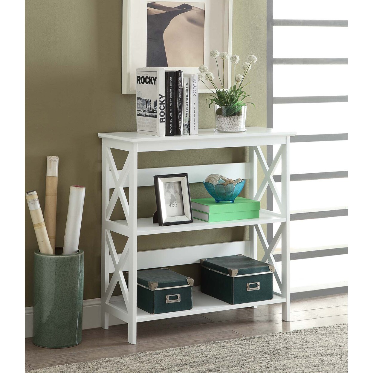 Convenience concepts deals oxford bookcase