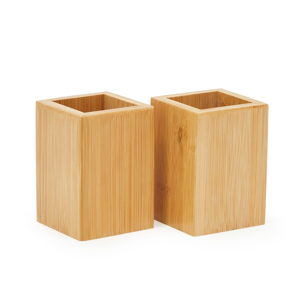 Wooden Office Desk Accessories & Decor Set