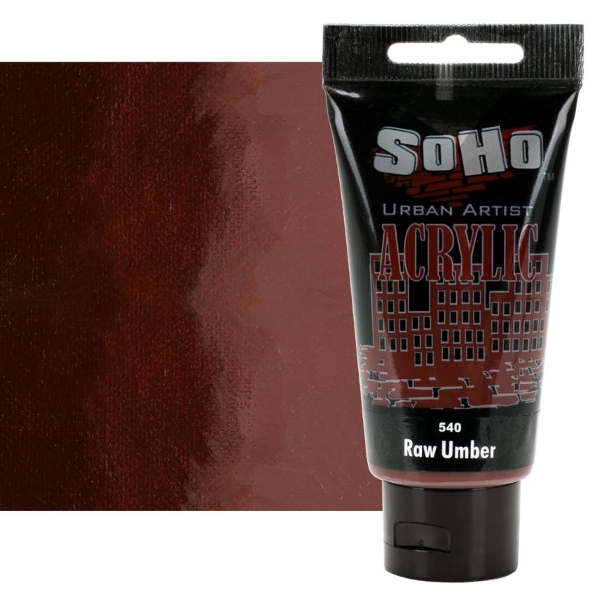 SoHo Urban Artist Acrylic Paint - Thick, Rich, Water-Resistant, Heavy Body Paint
