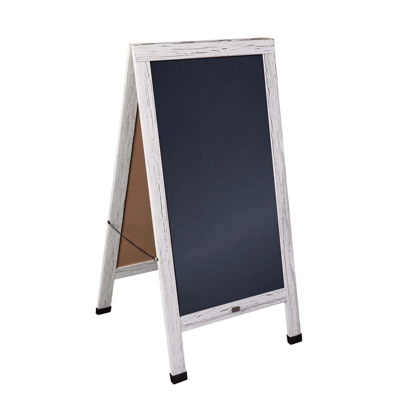 HBCY Creations A-Frame Chalkboard / Sidewalk Chalkboard Sign with Eraser / Large Sturdy Sandwich Board / A Frame Restaurant Message Board