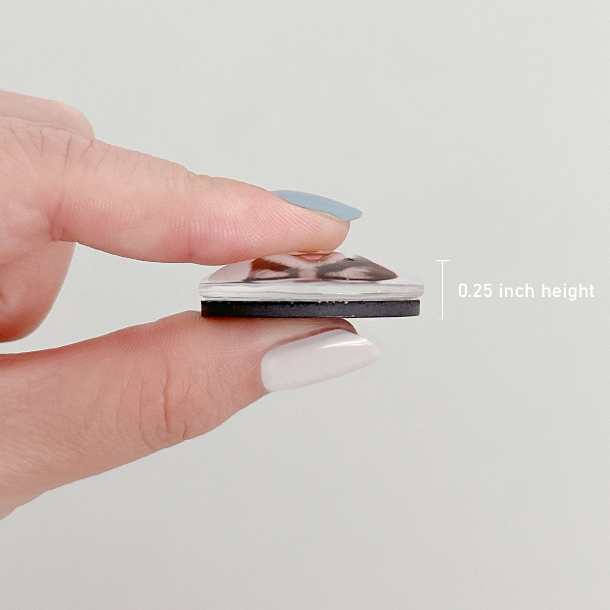 Wrapables Crystal Glass Magnets, Refrigerator Magnets for Office Whiteboards, Cabinets, Lockers (Set of 12)