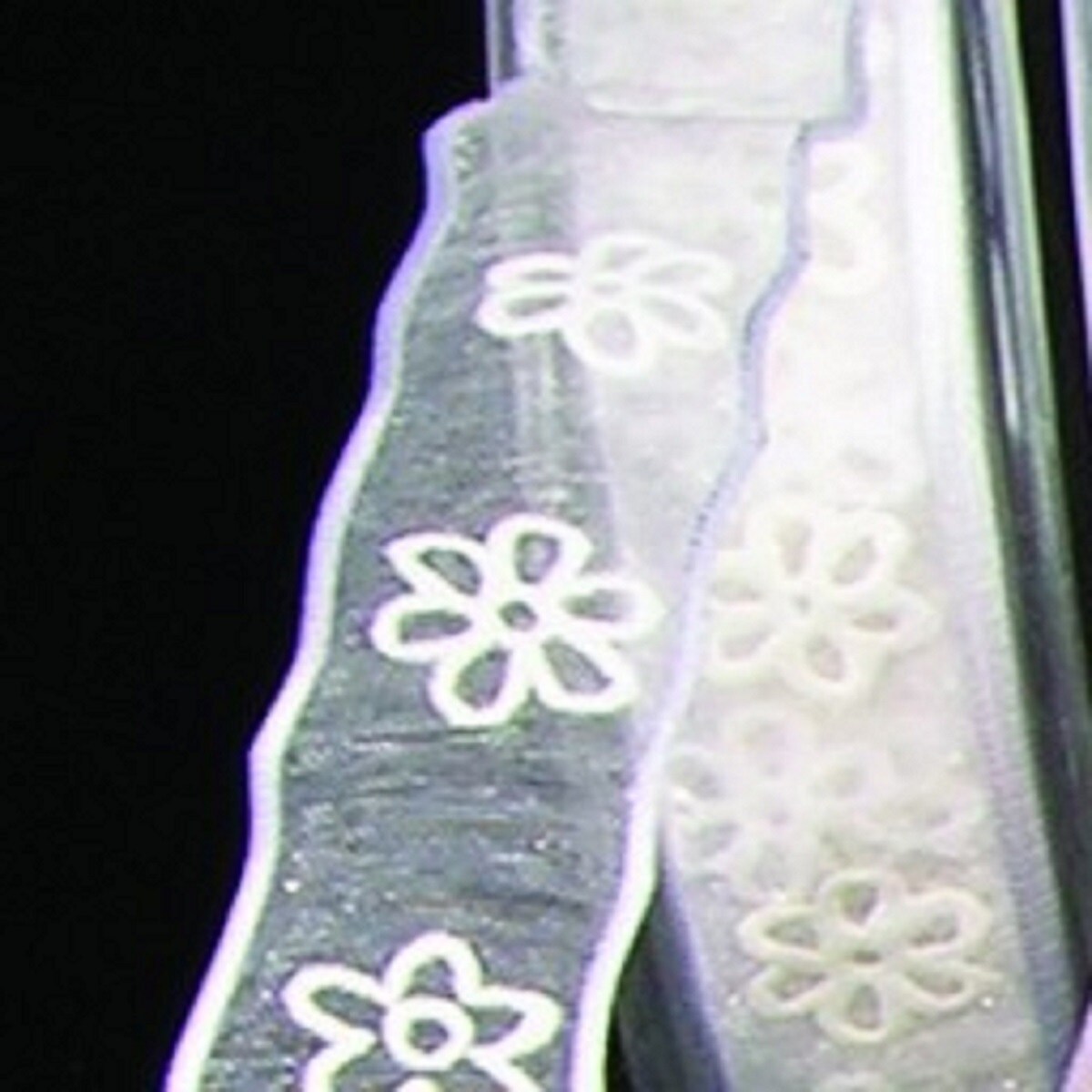 The Ribbon People White Floral Wire Edged Craft Ribbon 1.5&#x22; x 27 Yards