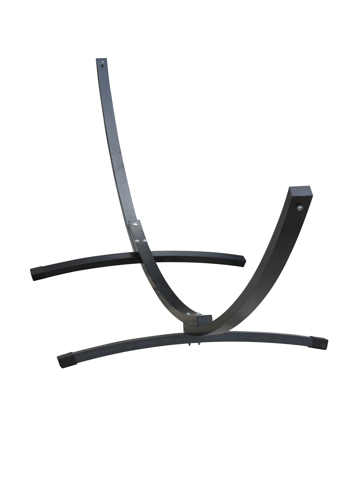 The Hamptons Collection 181” Oil Rubbed Bronze Aluminum Arc Hammock Stand With Hardware