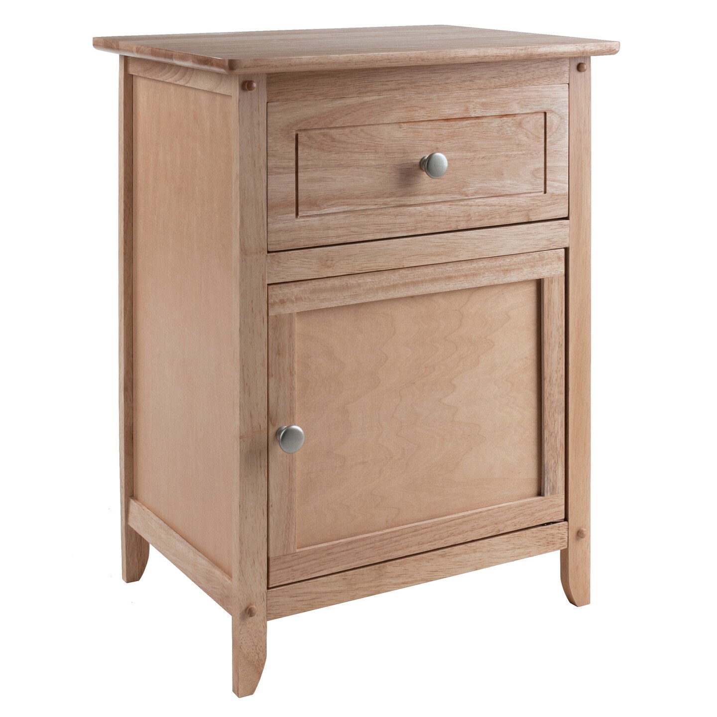 Contemporary Home Living 25&#x201D; Natural Brown Eugene Accent Table