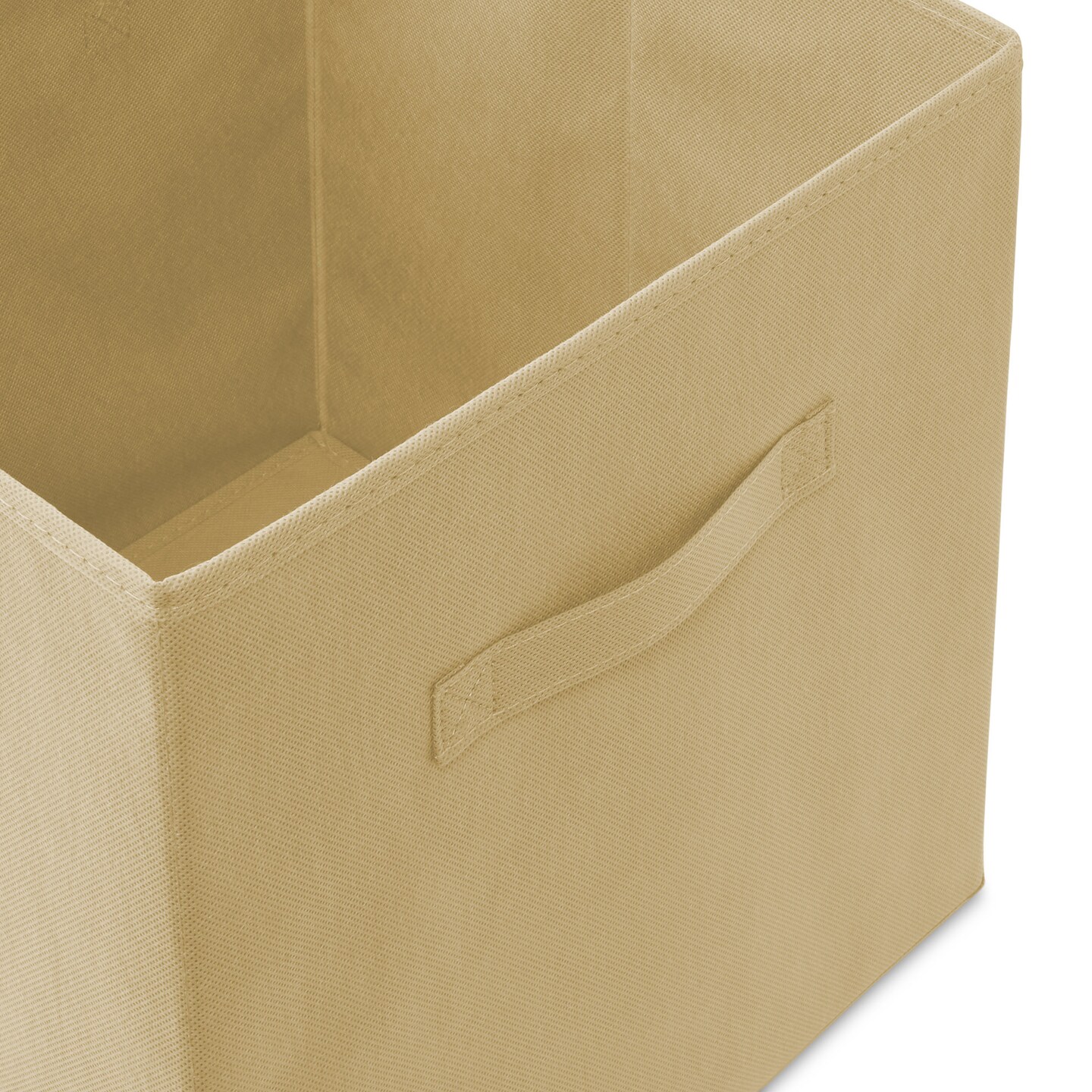 Casafield Set of 6 Collapsible Fabric Cube Storage Bins - Foldable Cloth Baskets for Shelves, Cubby Organizers & More