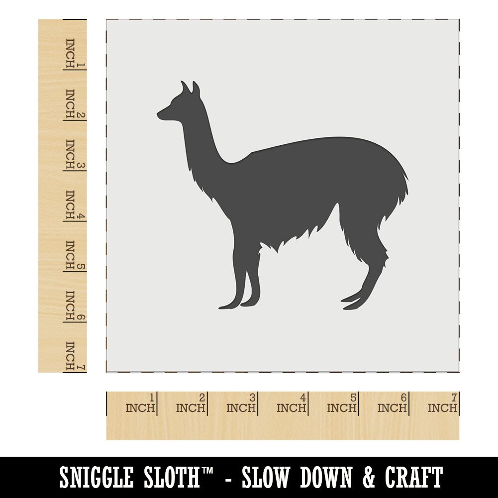 Llama Solid Wall Cookie DIY Craft Reusable Stencil | Michaels