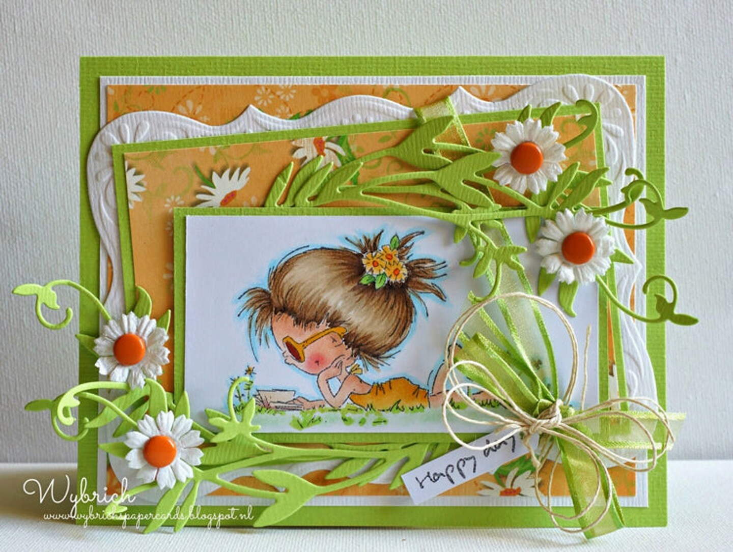 Marianne Design : Craftables Dies - Daisy and Leaves
