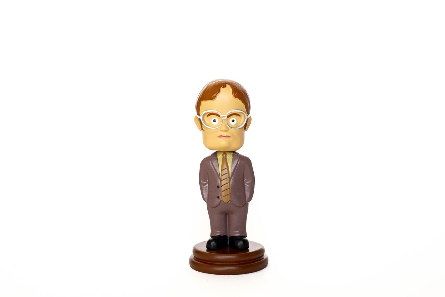 The Office Dwight Schrute Bobblehead Collectible Figure | Stands 5.5 Inches Tall