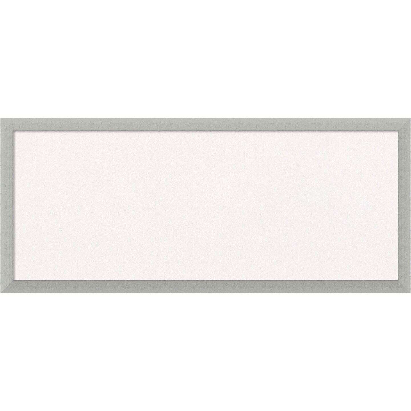 Silver Leaf Wood Framed Corkboard, White Cork
