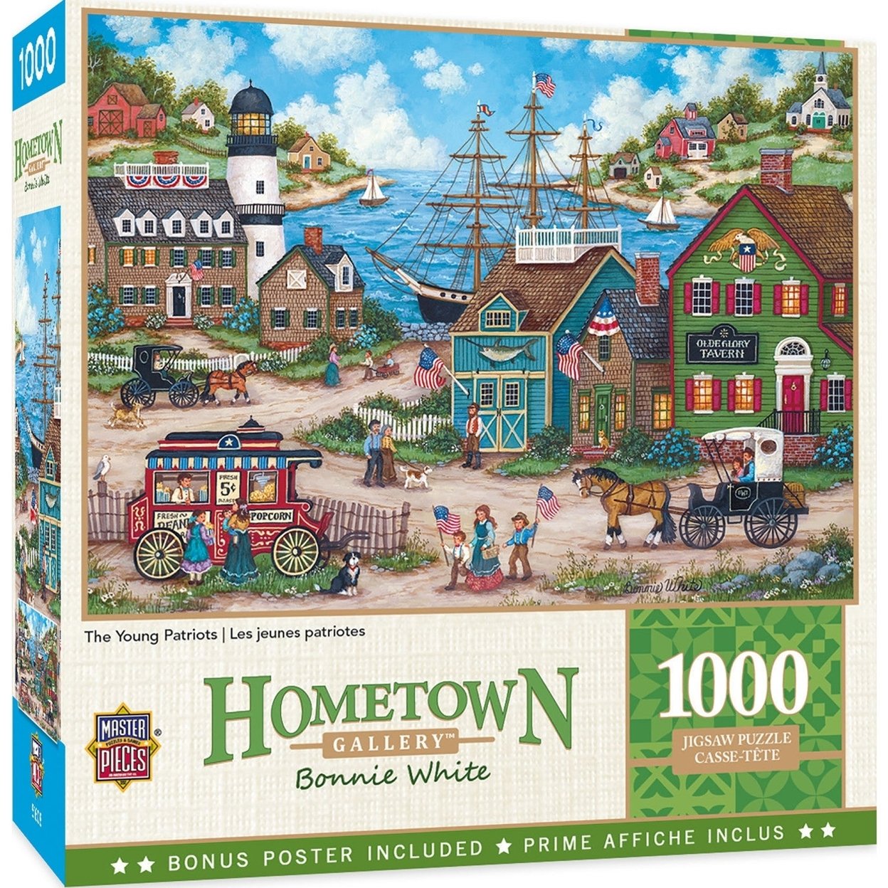 MasterPieces Hometown Gallery - The Young Patriots 1000 Piece Jigsaw Puzzle